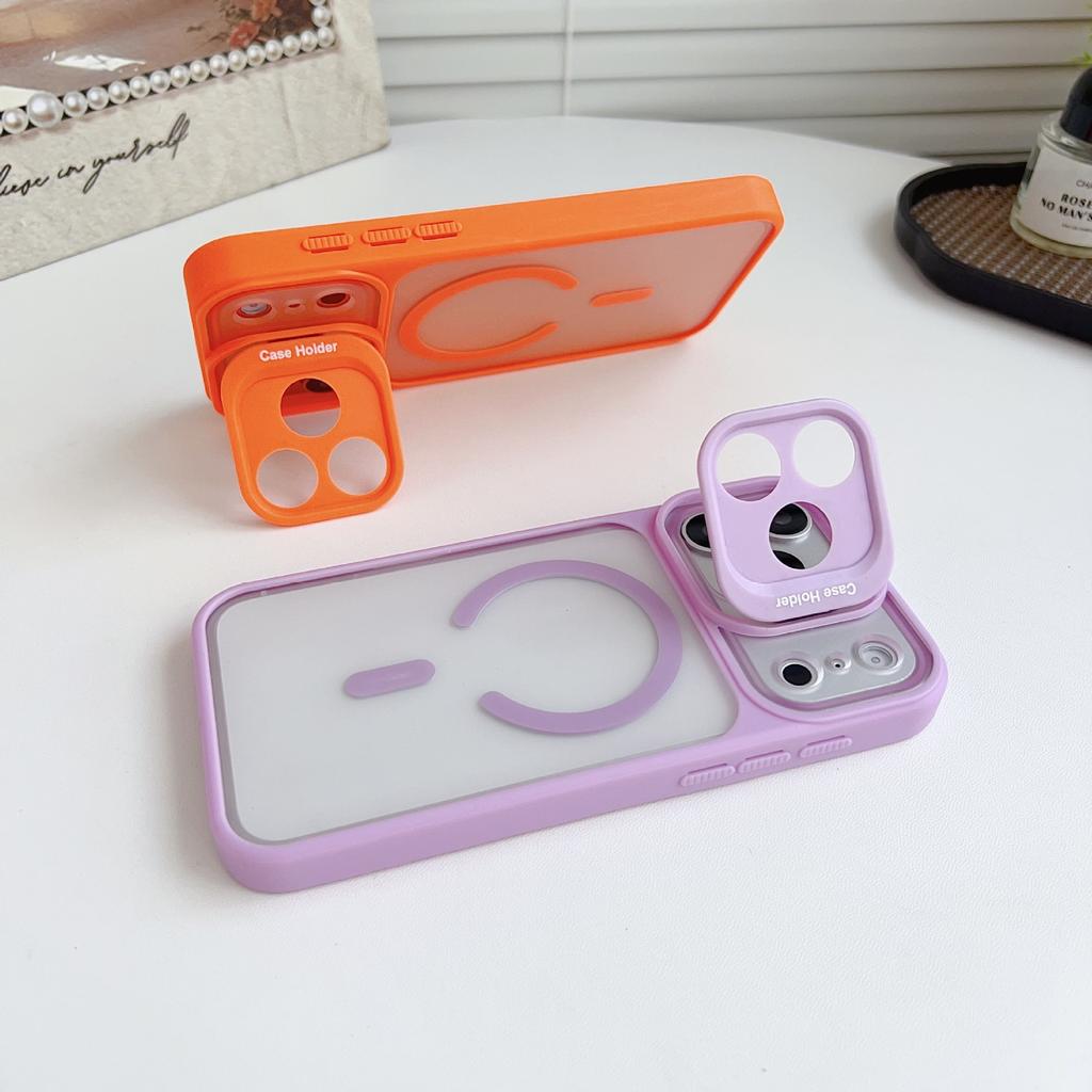 Applicable to iPhone11 magnetic mobile phone case skin matte Apple 11promax lens holder anti-drop protective case