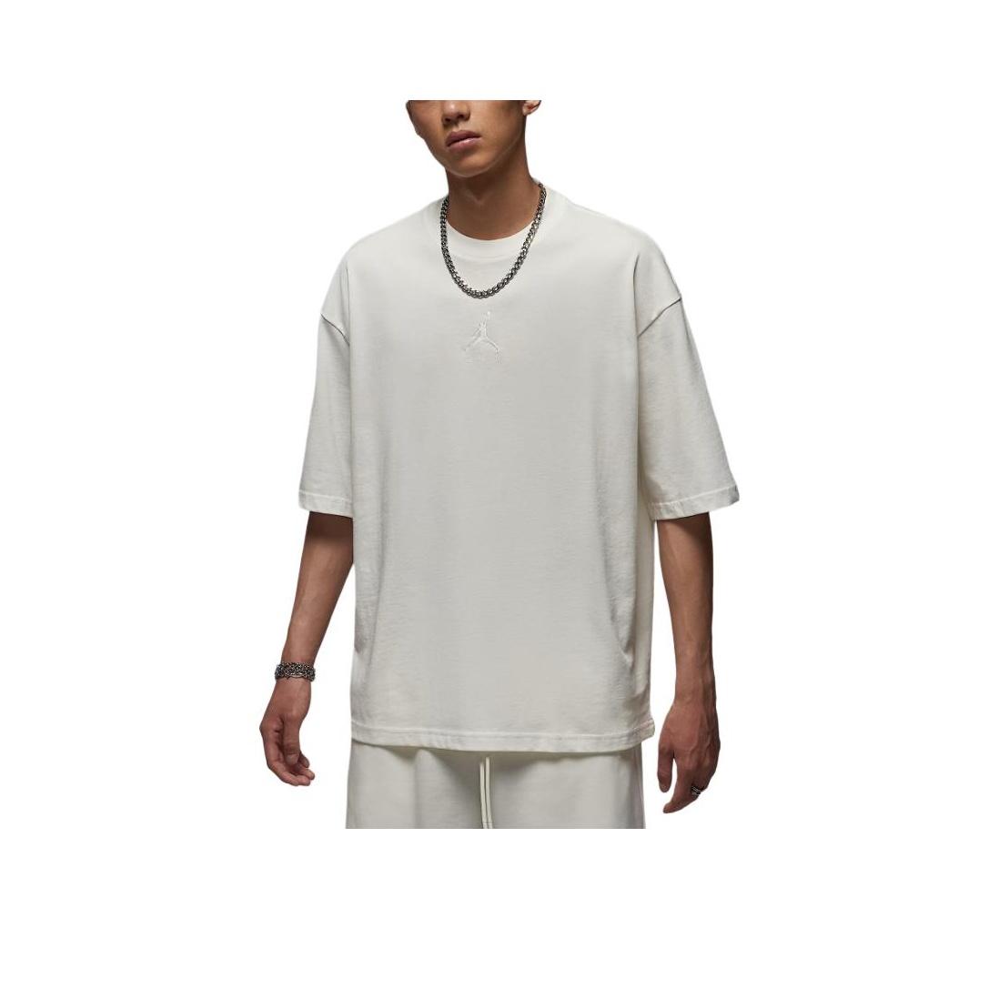 

Jordan Flight Essentials Oversized Air Solid Color Comfortable Short Sleeve T-Shirt Men tops IB7346133 S