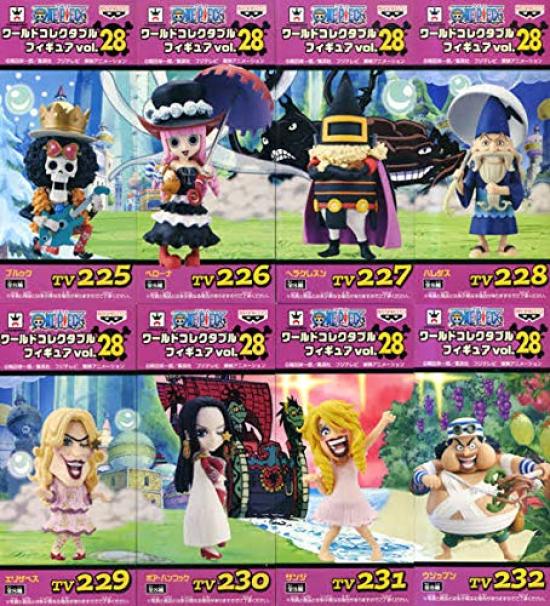 

One Piece World Collectible Figures Vol.28 Complete Set of 8 Banpresto Prize