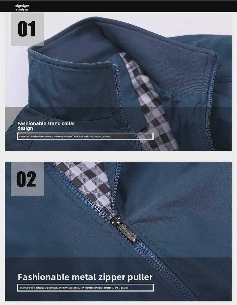 Herrenmode Freizeitjacke - Herbst/Winter Trendiges Allround-Oberteil