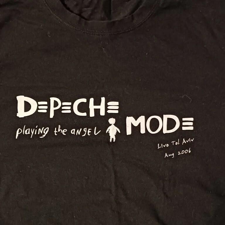 New Depeche Mode Tel Aviv Gift For Fans Black S-235XL Shirt CS303 Unisex T-Shirt S