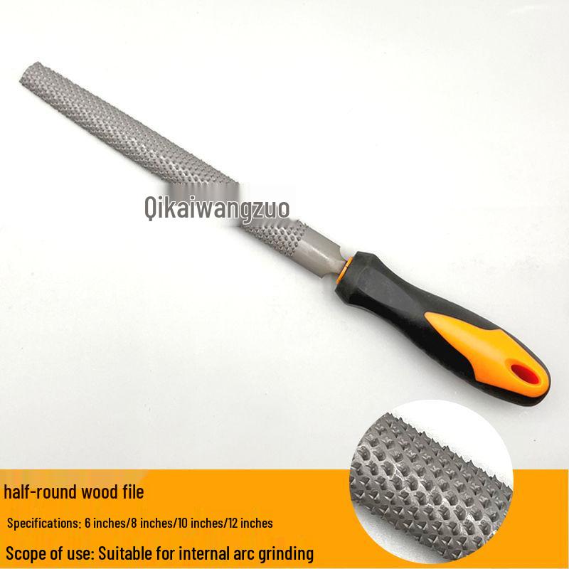 Dřevoobráběcí polokruhová sada pilníků na broušení tvrdého dřeva