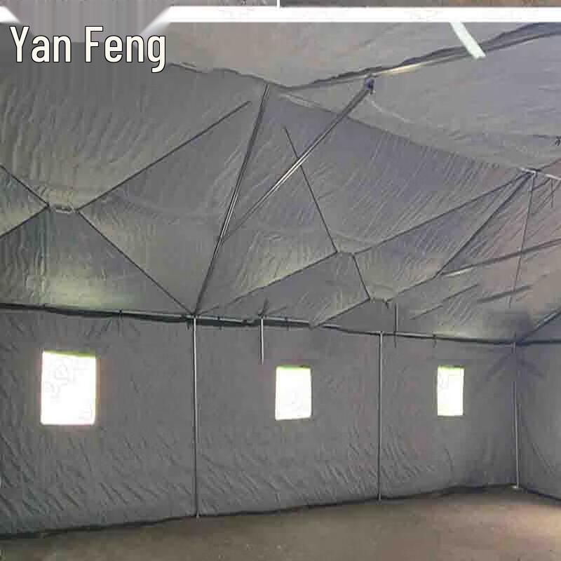 Yanzhuang Heavy-Duty Military Green Construction Tent
