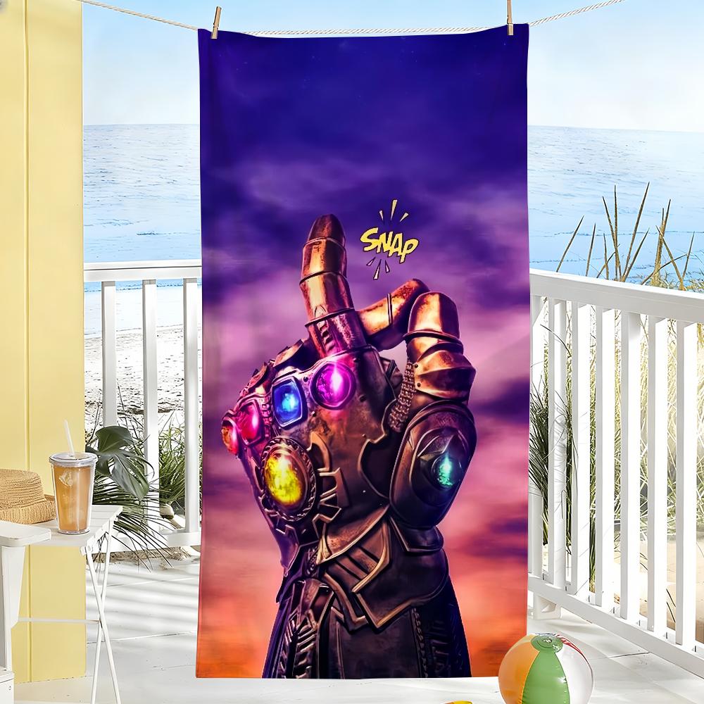 Classic Movie T-Thanos MA Towel Soft Pool Gift For Travel Gym Shower Camping Quick Dry Sports Large Beach Towels