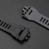 Men Silicone Straps Sports Waterproof For Casio GBD-200-1A GBD-200RD-4 GBD-200 Rubber Replacement Watchband Watch Accessories