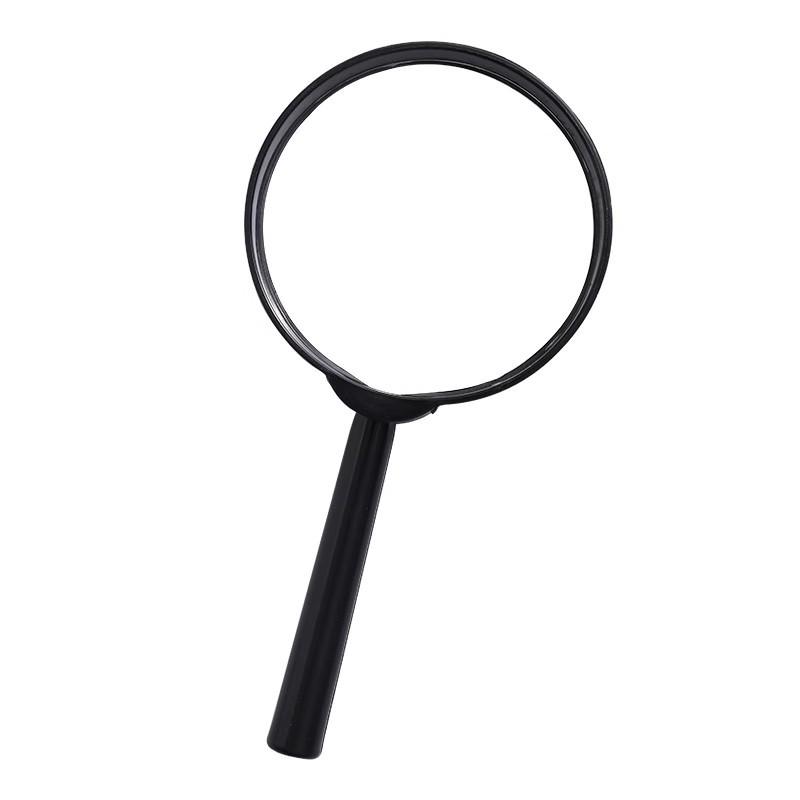 1PC 60mm Magnifying Glass for Household Children, Students and The Elderly To Read and See Pictures Plastic Magnifying Glass Optical Amplifier