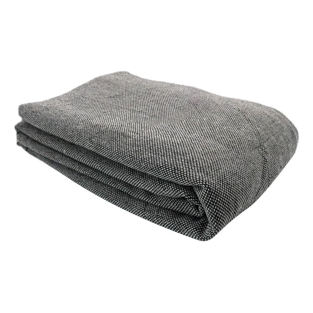 Embroidery Cloth DIY Punch Polyester for Yrd Width 1M Sewing 'S Crrier Fbric , Dark Grey