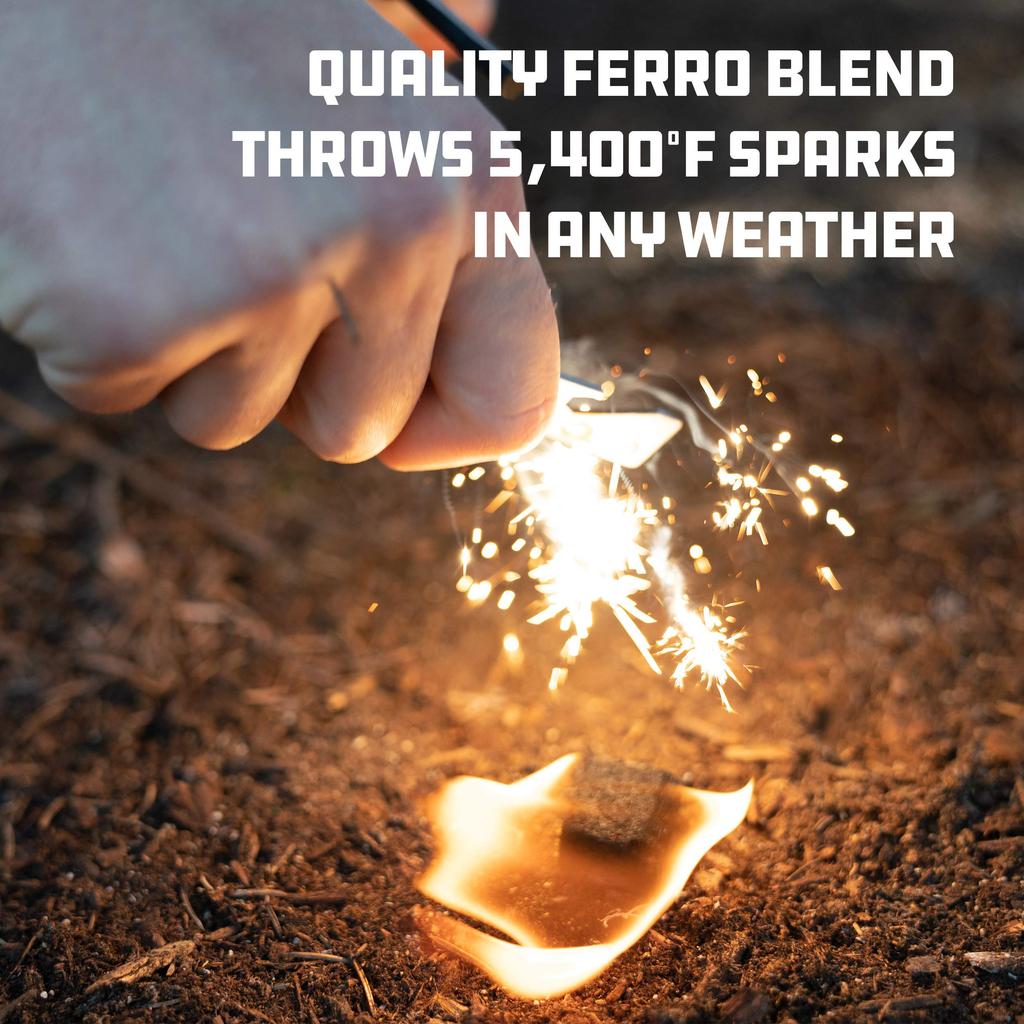 Uco Titan Fire Striker Outdoor Survival Metal Match (Official Japanese Product) 27022