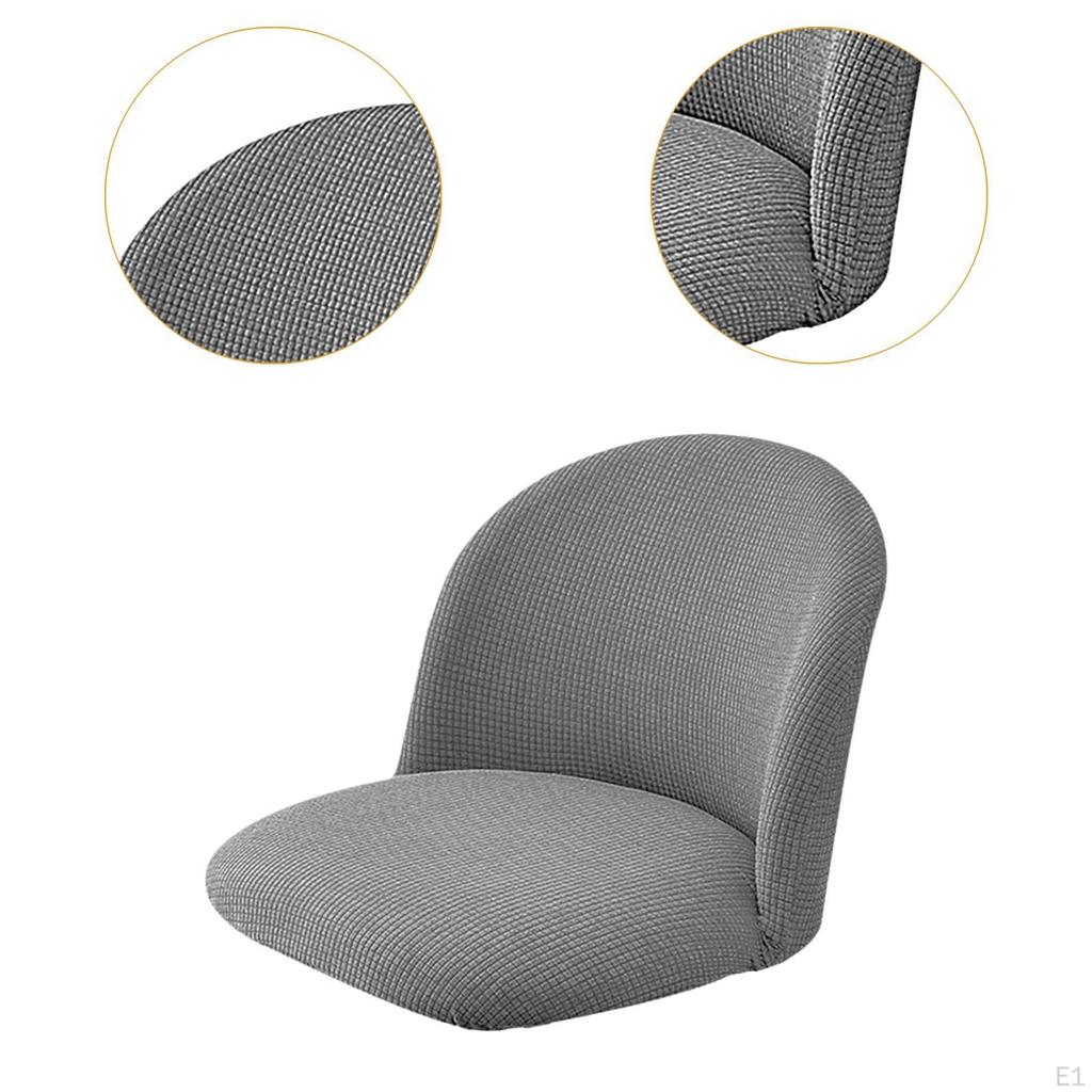 Dining Chair Cover Back Cover, Washable Stretchable Breathable Slipcover for Kitchen