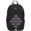 Bricks Extended Backpack, for Boy Black Backpack
