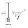 20Pcs Ball Air Needle Stainless Steel No Air Leak Inflating Pump Pin for Basketball Volleyball Football Professional Sports Training