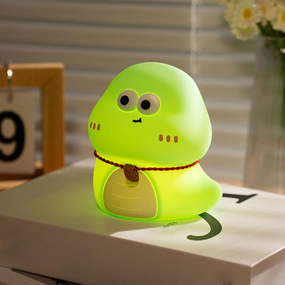 

Светодиодный ночник Силиконовый Милый Змея Сенсорный светильник Светодиодный ночник Мягкий прикроватный светильник для детской комнаты Перезаряжаемый светильник для чтения Для детей и