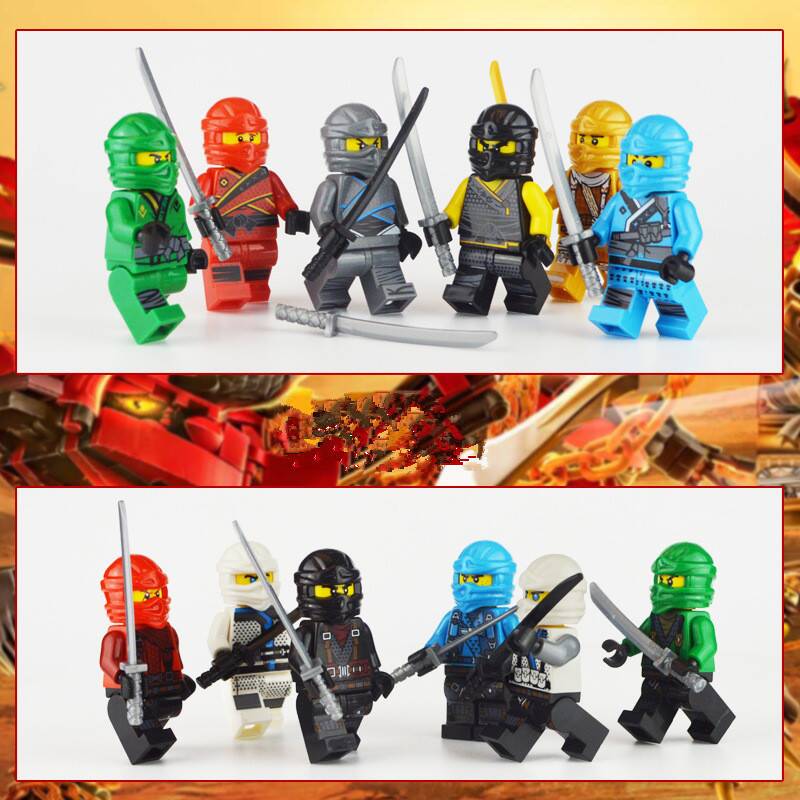 Знаменитый фильм, 12 минифигурок, строительные блоки, строительные наборы, модель для мальчиков, детские подарки на день