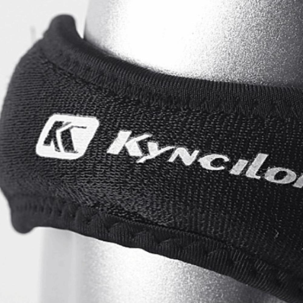 2PCS Adjustable Patella Support Strap Padded Patella Protective Strap  Running чёрный