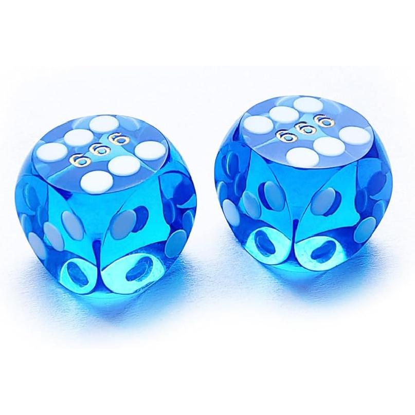 Профессиональные маленькие прецизионные кубики Bescon Dice 12,7 мм (1/2 дюйма) со случайным серийным номером, мини-кубики точной огранки 12,7 мм, цвет драгоценный зеленый Gem Blue