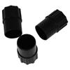 3Pcs Saxophone End Plug Black Neck Plugs 1.02x1.56inch Light Weight for Alto Saxophone Wind Instruments Accessories