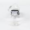 New 12CM Fashion Wedding Sexy Car Model Transparent Thick Heel Crystal Square Head Non-slip Sandals LFD-1989-7