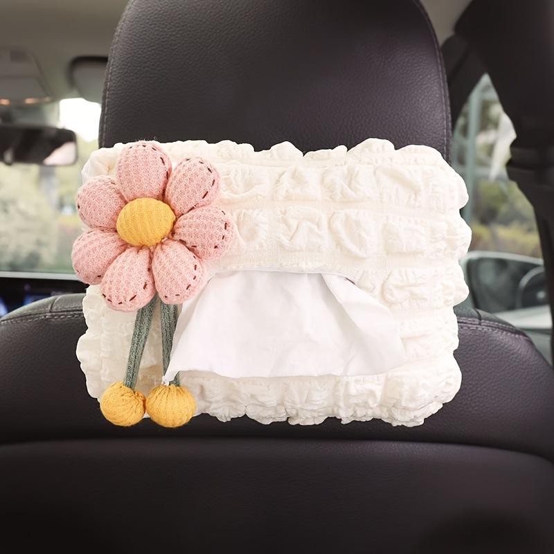 

Универсальная коробка для автомобильных салфеток из полиамида — креативное подвесное хранилище для украшения салона автомобиля, подлокотника и солнцезащитного козырька розовый