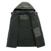 Herren Wasserdichte Winterjacke Warmer Wintermantel Jacke Skijacke Mit Kapuze
