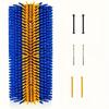 Deep Massage Livestock Grooming Brush Cylinder Brush Quick-Connect System Massage Grooming Tool Grooming Brush Itch Relief