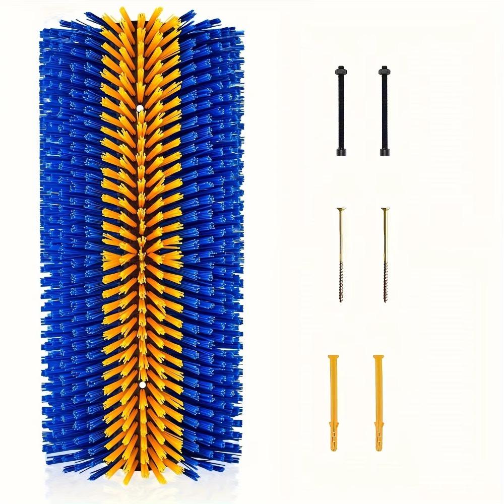 Deep Massage Livestock Grooming Brush Cylinder Brush Quick-Connect System Massage Grooming Tool Grooming Brush Itch Relief