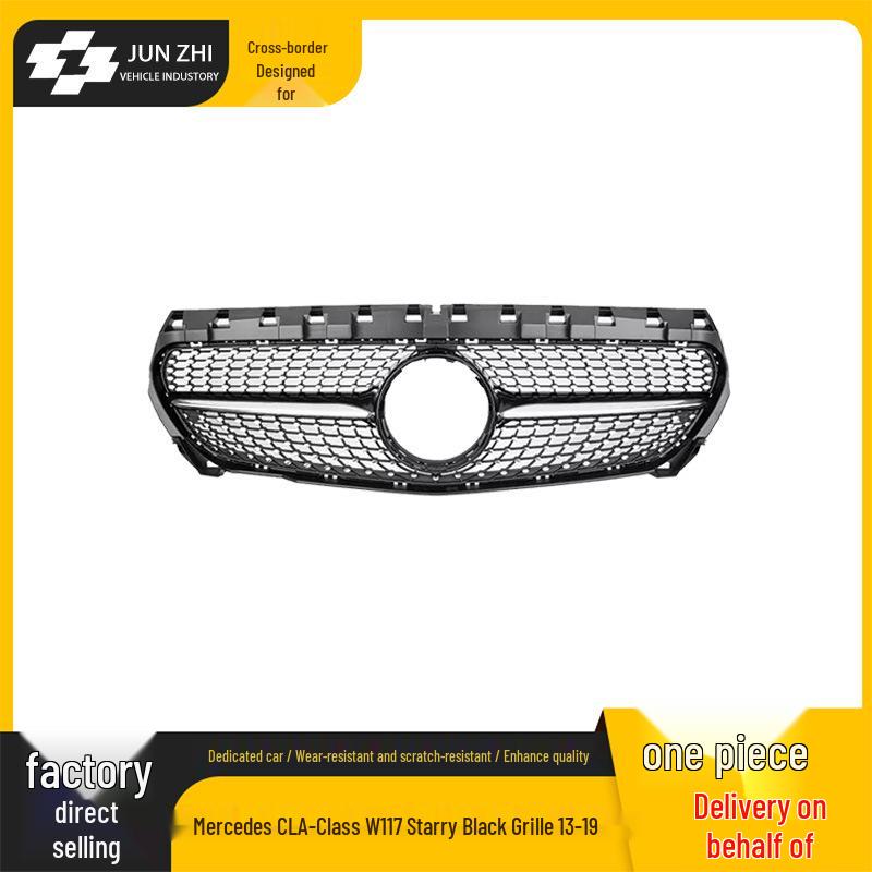 Starry Night Black Grille for 2013-2019 Mercedes-Benz CLA-Class W117.