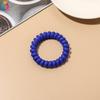 3pcs/lot Elastic Hair Band Multicolor Elastic Hair Bands Blue Spiral Hair Tie High Elasticity Telephone Wire Hair Accessories