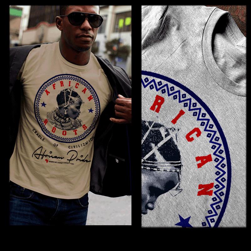 

Black History T-Shirt Africa Panafrican melanin Roots African Pride S-2XL tee 4XL