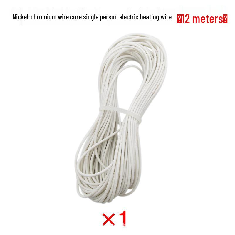 Single/Double Electric Blanket Heating Wire: 12m/20m Lengths, Thickened Design for Enhanced Warmth