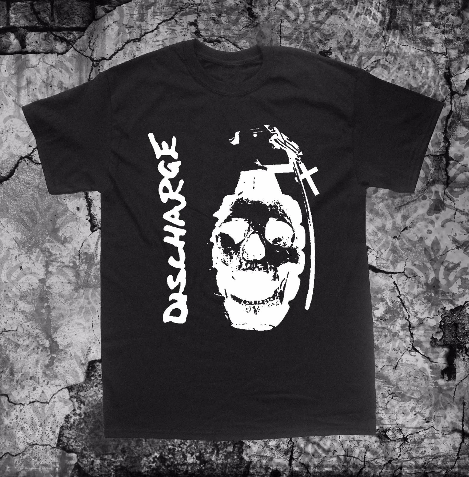 Discharge T-shirt Amebix Aus-Rotten Doom Crass Nausea Dropdead Avskum Phobia Tee XXXL