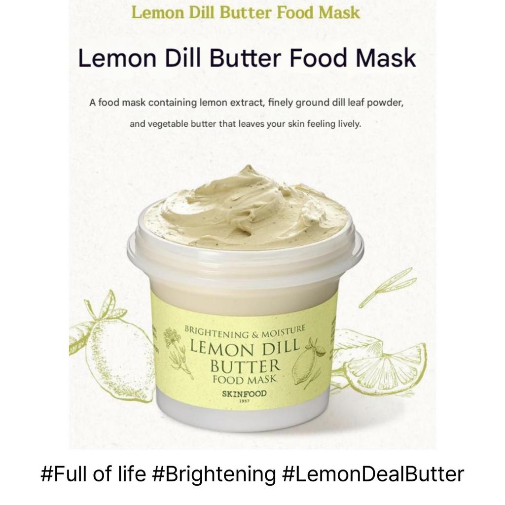 [SkinFood]  Food Mask 120g(Lavender/Apricot/Pear Mint/Honey Sugar/Strawberry Sugar/Lemon)