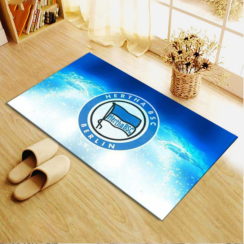 Hertha BSC Carpet Rug for Living Room Bedroom Home Sofa Decoration,Kids play Non-slip Floor Mat