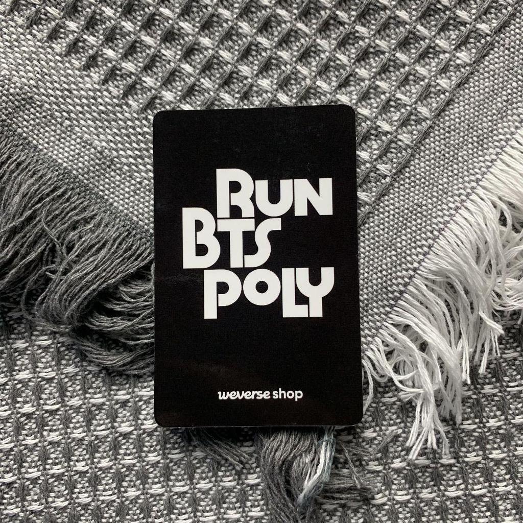 [USED] BTS Hoseok POLY Highlight Package Run Trading Card