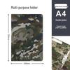 Shenran Camouflage A4 Document Folder & Clipboard