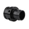 Boost Tap Vacuum Sensor Adapter, High Performance Aluminum Alloy Engine Source Connector for   2.0T FSI Vehicles Black