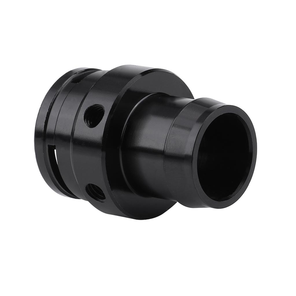 Boost Tap Vacuum Sensor Adapter, High Performance Aluminum Alloy Engine Source Connector for 2.0T FSI Vehicles Black