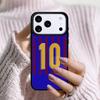 Number 10 Football Phone Case For Apple iPhone 17 Air 16E 15 14 Plus 13 12 11 Pro Max Mini Funda Cover