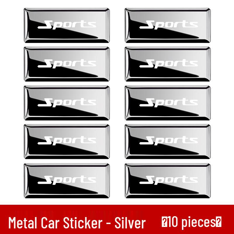 Suitable Sticker for Mengshi 917/M817/M800 Cars: Metal Car Emblem, Decorative Door Handle for Interior Modification.