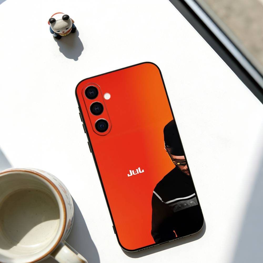 Rapper JuL Phone Case For Samsung Galaxy A73,A72,A71,A70,A53,A52,A51,Others Soft Black Cover