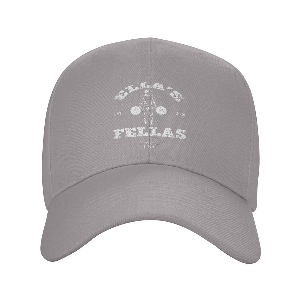 Ella Fellas Club Baseballkappe Tennis Skate Verstellbar Hip Hop Hüte Unisex Erwachsene Lässiges Design Snapback Kappe