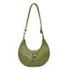 2025 new underarm bag women's large-capacity portable fashion retro shoulder bag niche simple commuter crescent bag