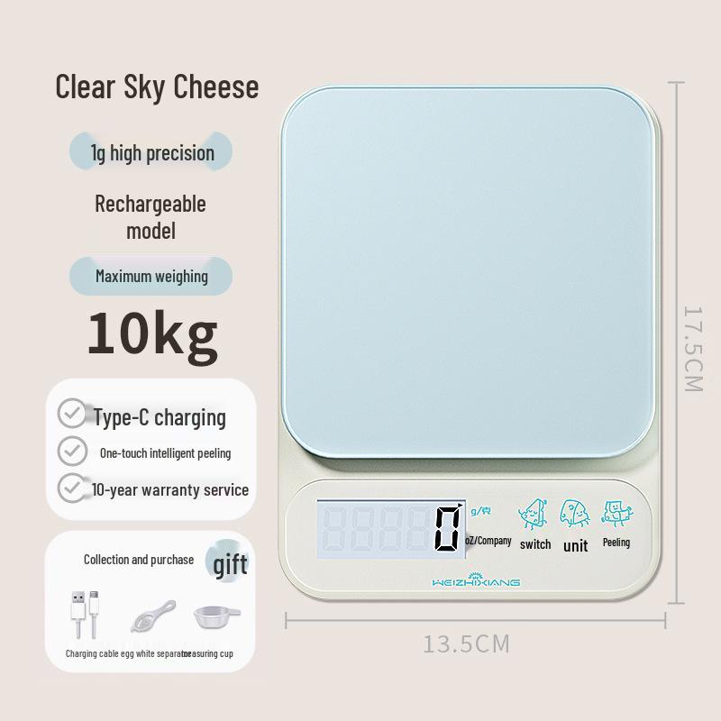 2025 High Precision Digital Kitchen Scale for Baking and Food Weighing