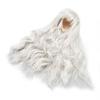 Ball Jointed Doll Wig Curly Soft Heat Resistant Trimmable Soft Touch 1 6 Doll Wig with Bangs for Doll Dress Up Silver