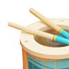 Percussion Instrument Handtrommel mit Schlägel Musik Erleuchtung Kinder Holz für
