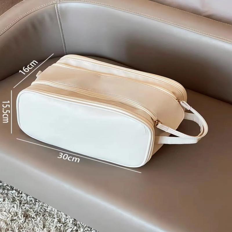 

MDNG Double Zipper Travel Cosmetic Bag