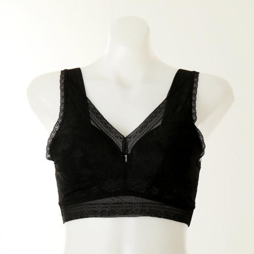 Venus Nylon Mesh Jacquard Hem Material Cup Lingerie Top Style Bralette Vlgc344