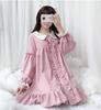 Japanese lolita dress op dress tutu skirt chiffon long sleeve star skirt soft sister star skirt girl cute