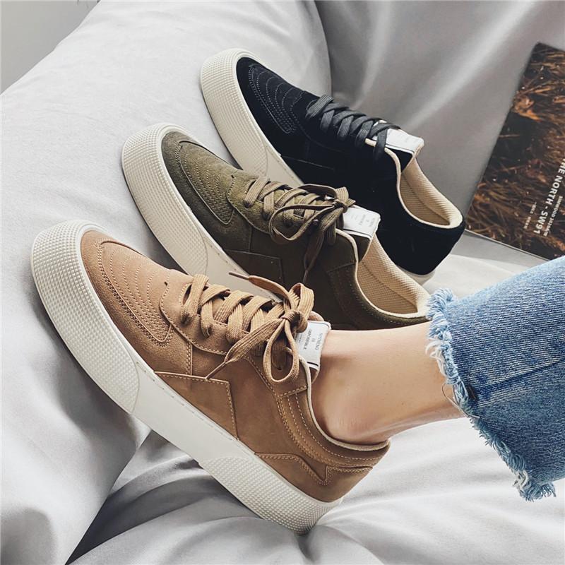 

Spring And Autumn Board Shoes Men S All-Match Low-Cut Men S Shoes Breathable Youth Students 2022 Newestcasual Trendy Shoes