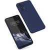 Coque de téléphone - Samsung - A33 5G - Protection silicone antichoc - 2 verres trempés - Bleu marine