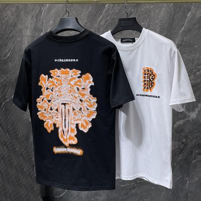 8935 Sommer 2026 Neu Hochwertige Baumwolle Rundhals Locker Große Größe Herren und Damen T-Shirt Partner T-Shirt